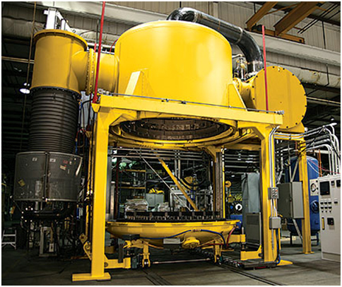 单室立式高压高流率气淬真空炉（节能型）